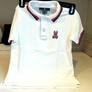 EUC! Boys, psycho bunny collared shirt